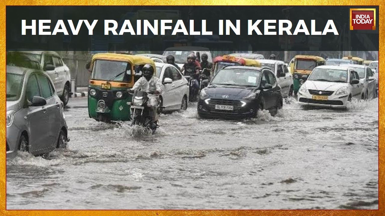Heavy Rains Continue To Lash Kerala, IMD Issues Yellow Alert In 13 Districts | Kerala Rains