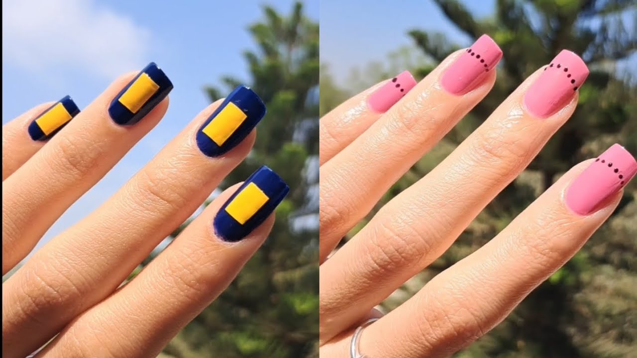 Easy and trending nailart 💅💕💅 #nailart #short #shorts #shortvideo #shortsvideo #trending #youtube