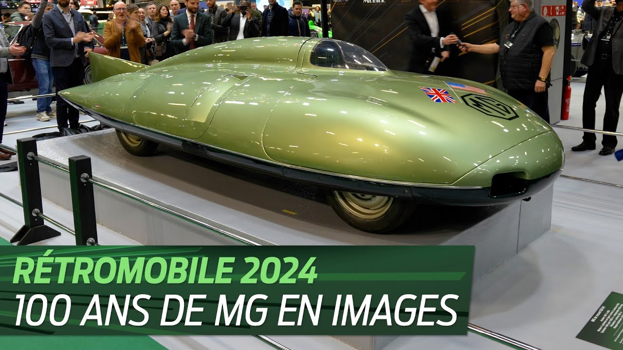 Rétromobile 2024. Toutes les MG exposées pour les 100 ans de la marque