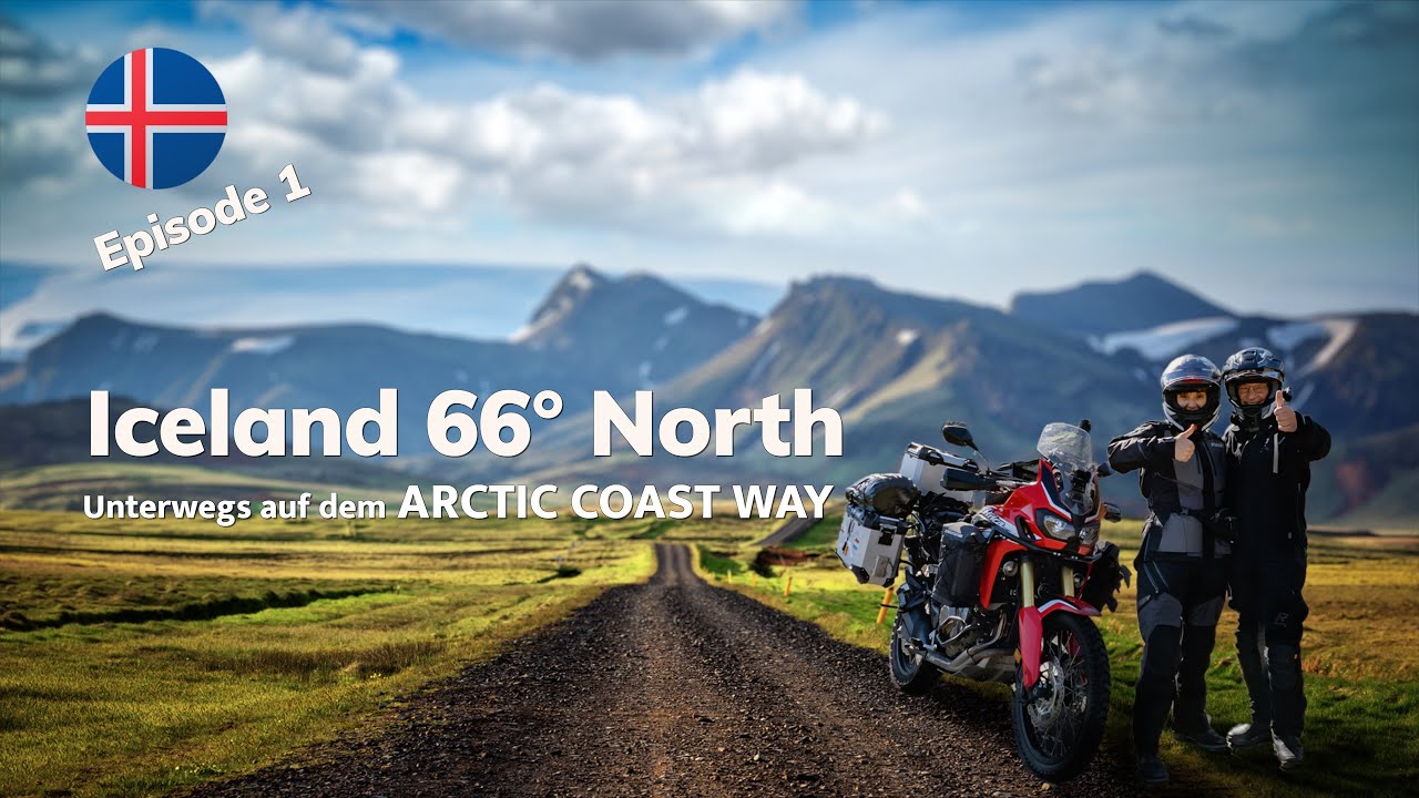 Island |  Motorradreise auf dem ARCTIC COAST WAY |  Unterm Polarkreis entlang