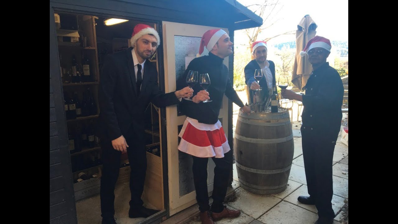 Le Père Noël décompresse aux Lodges