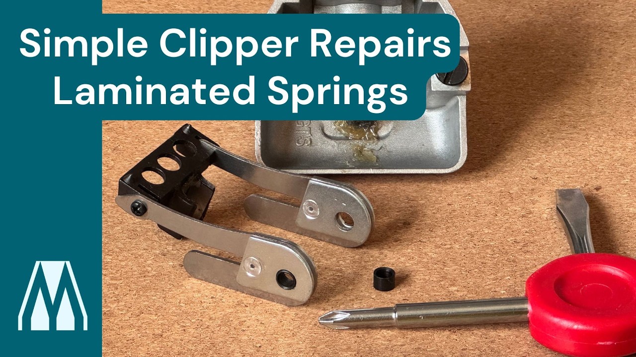 How to Change Laminated Springs - Masterclip Horse & Cattle Clipper | Clipper Repairs #clippers