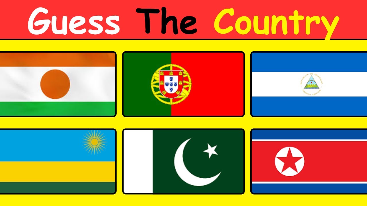 🚩🌍 Can You Guess the Country Just by Its Flag?