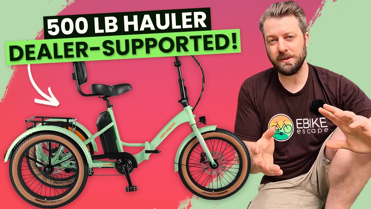 Retrospec Boca Rev Review: 500 lb Capacity Electric Trike with Dealer Support For Easy Ownership
