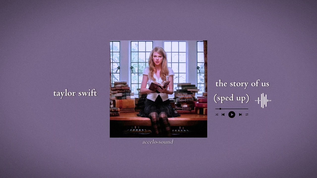 taylor swift - the story of us (taylor's version) (sped up) | accelo-sound