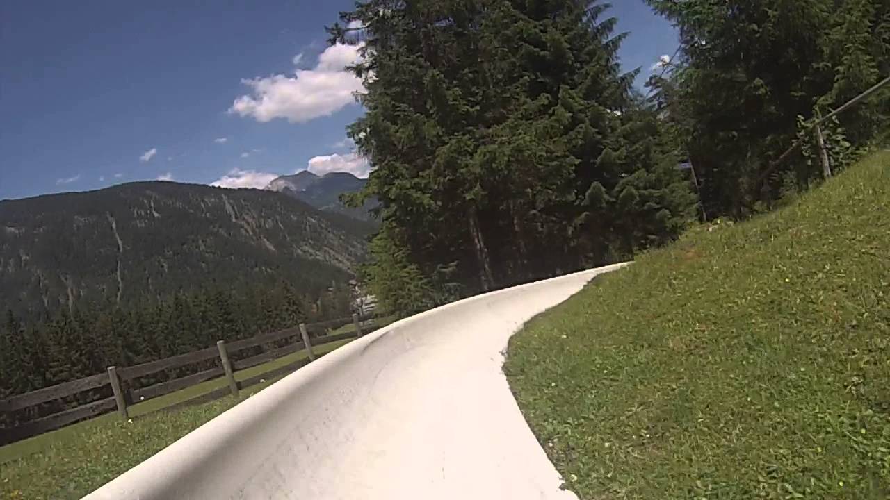 Rodelbahn Biberwier crash