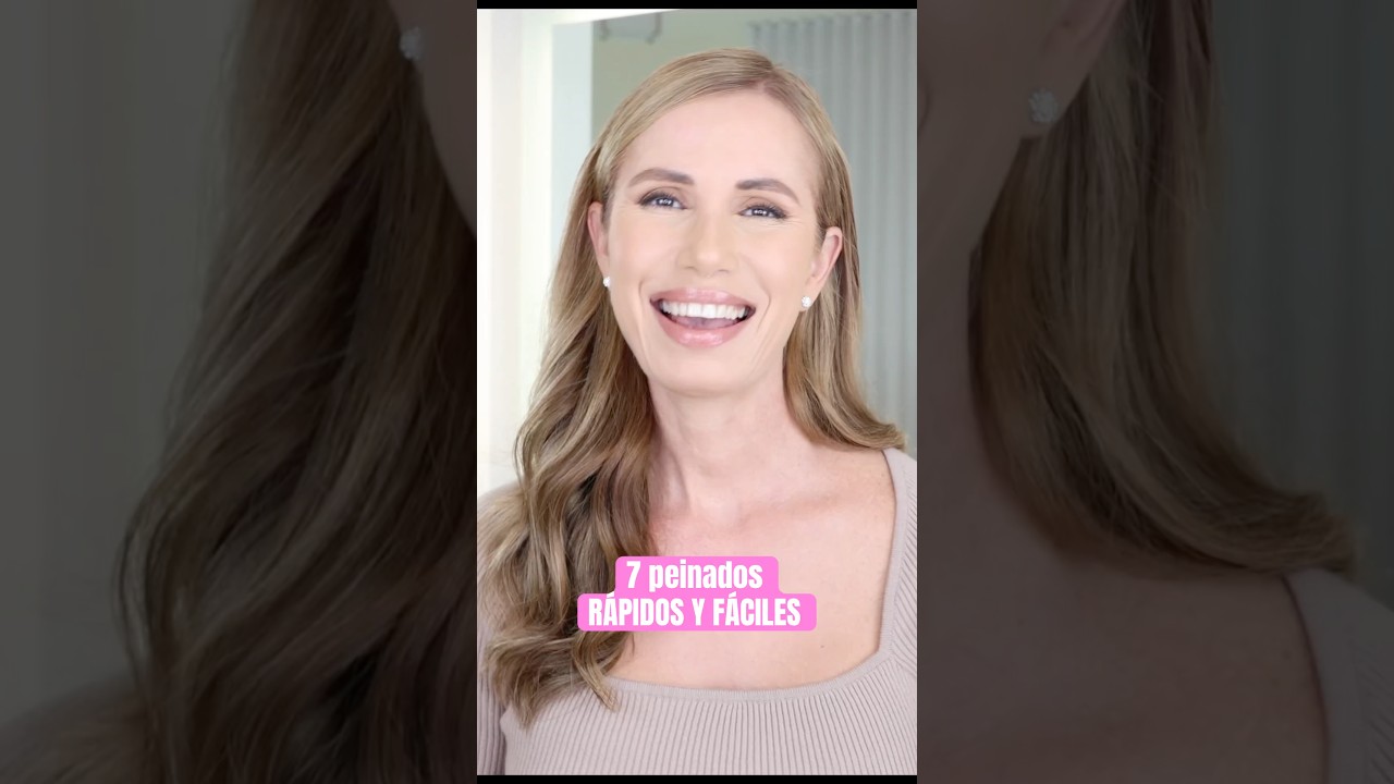 Peinados f&aacute;ciles, r&aacute;pidos y elegantes #peinados #subetelolindo #hairstyle #belleza #peinadosfaciles