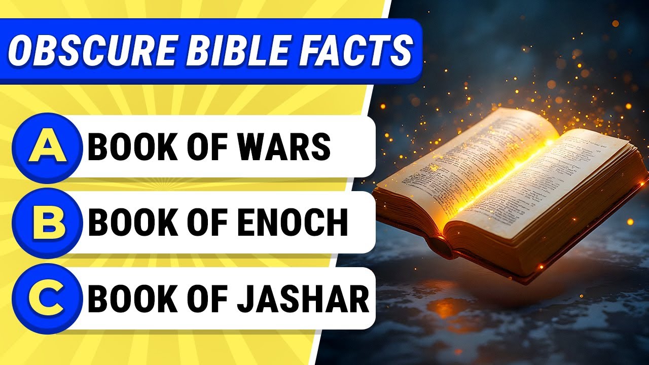 25 Bible Questions About Obscure Bible Facts - The Bible Quiz