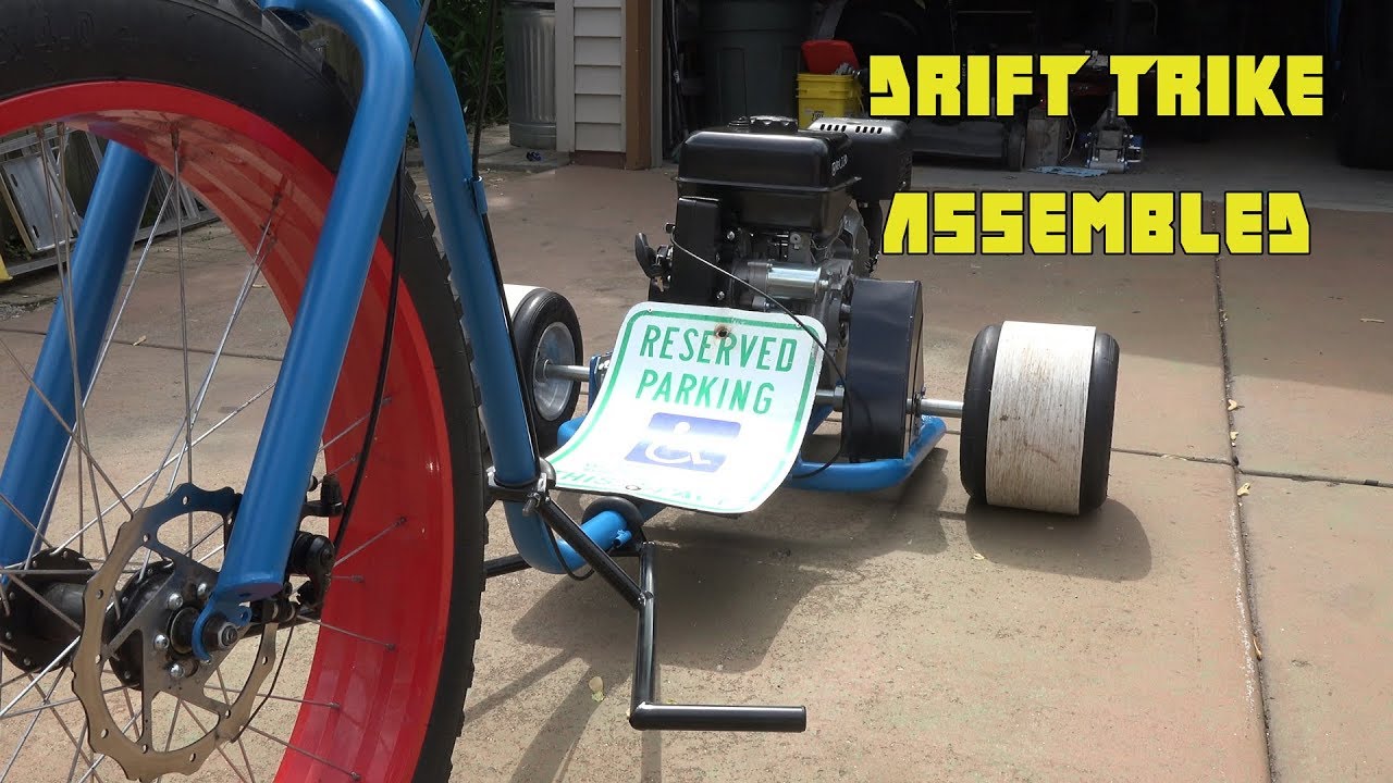420 Drift Trike Assembled!