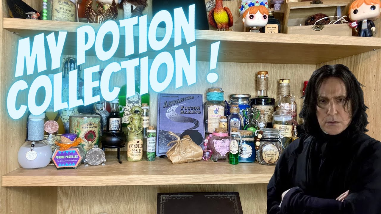 Potion shelf tour | Kayleigh Christensen | HARRY POTTER