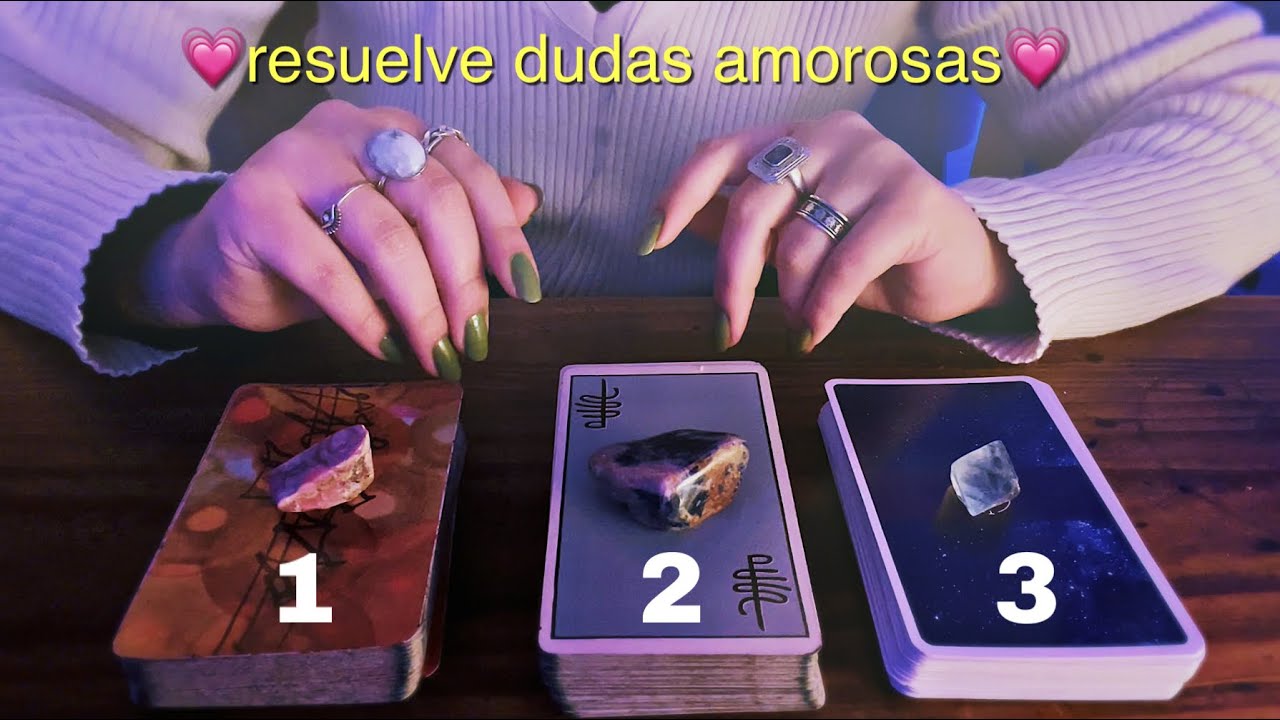 ASMR Tarot: Resuelve dudas sobre tu vida amorosa 💗🔮 #EligeUnaCarta