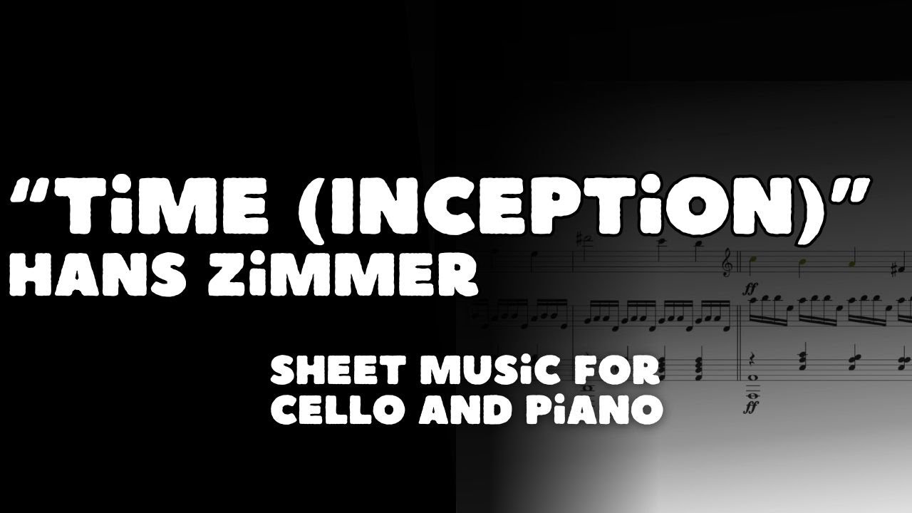 Time (Inception) - Hans Zimmer Sheet music for Cello & Piano #sheetmusic #hanszimmer #soundtrack