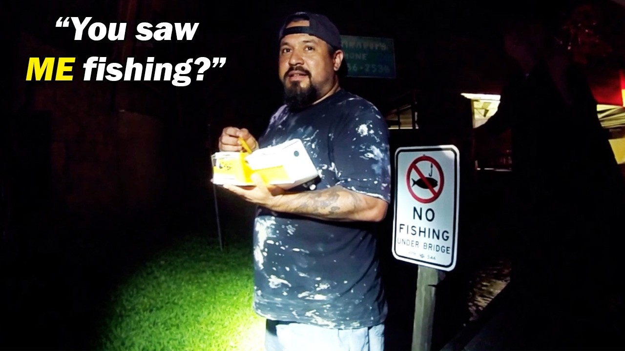 Fishing in a Restricted Area and LYING to Wildlife Officer