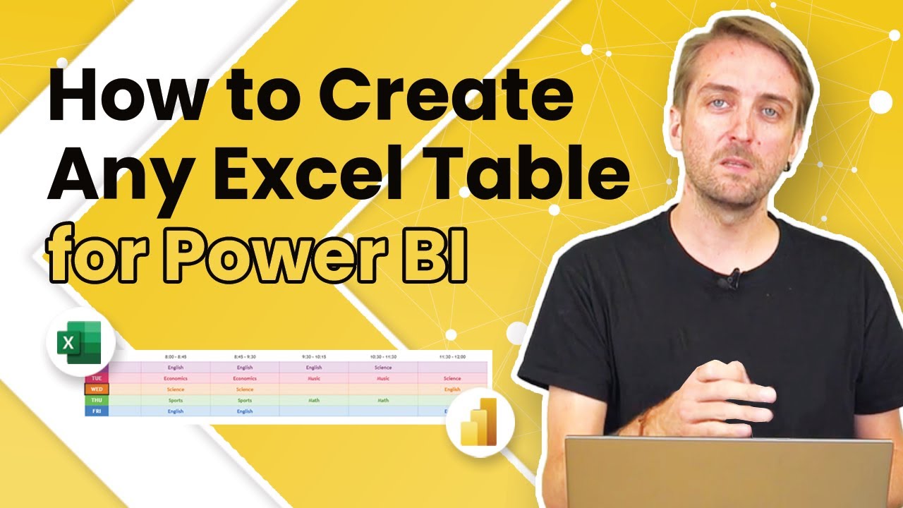 Как создать любую таблицу Excel в Power BI 🗒 (с помощью визуального элемента HTML VizCreator Flex!)