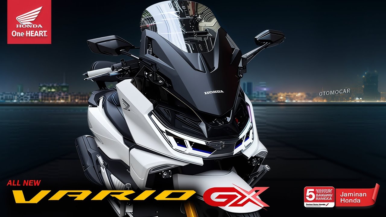 KEREN 🔥 AKHIRNYA ALL NEW HONDA VARIO 160 GX MUNCUL | DESAINNYA MAKIN SPORTY DAN KEREN