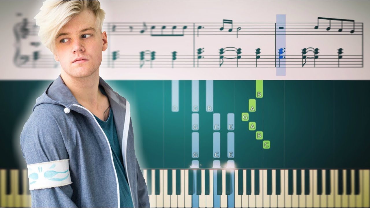 SCRIBBLE - THE EDEN PROJECT EDIT (Puppet) - Piano Tutorial