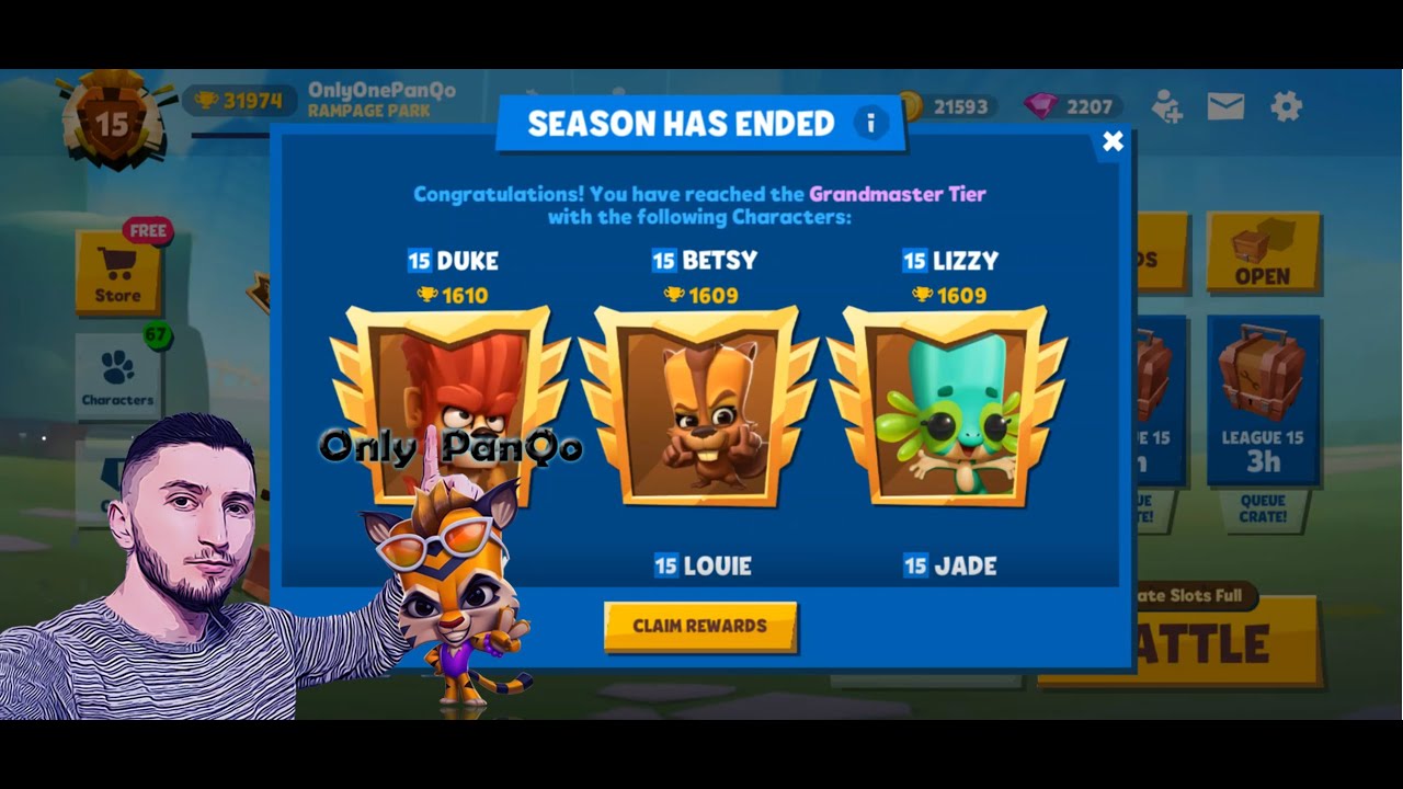 Zooba Season Has Ended || Henry Solo Starting fun Games