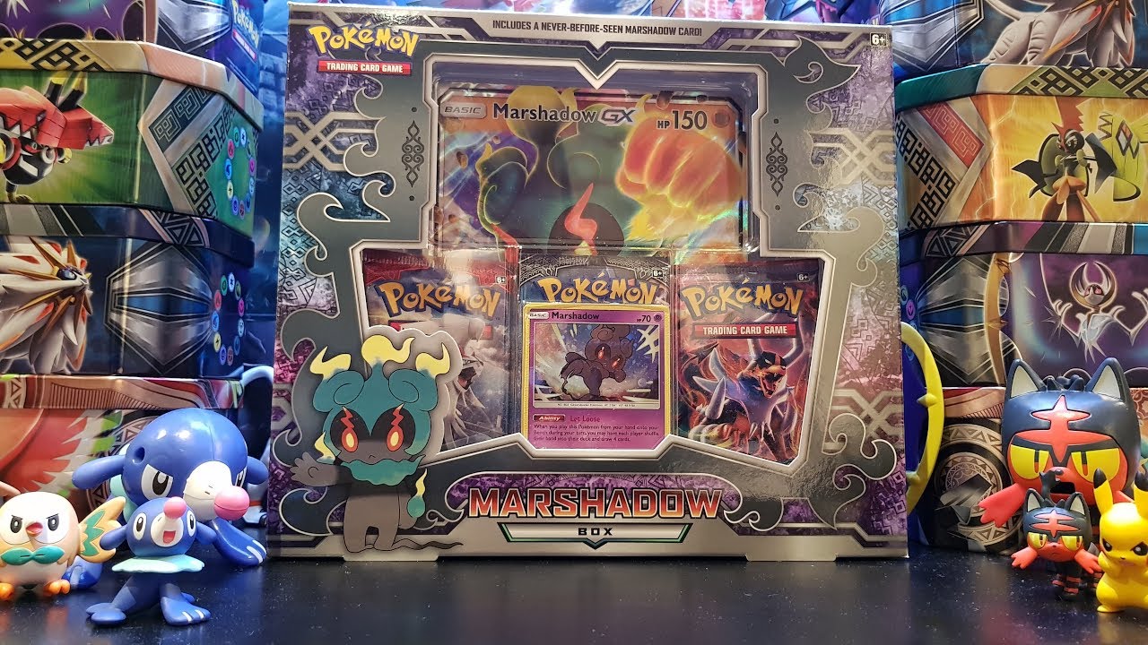 Pokemon TCG Marshadow Box Opening - Freaky Triple Chespin?!?