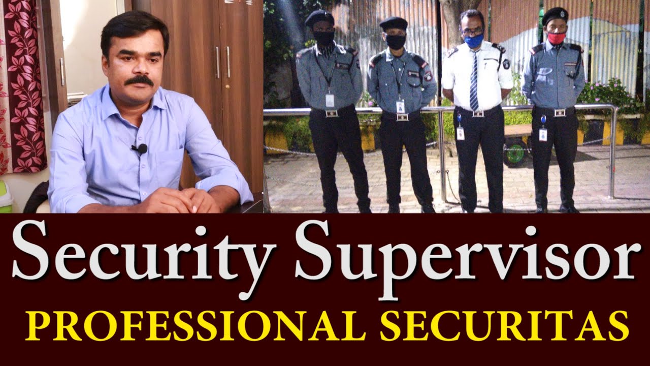 Security Supervisor | Carefulness in duty time | Professional Securitas in Bangalore| Security work.