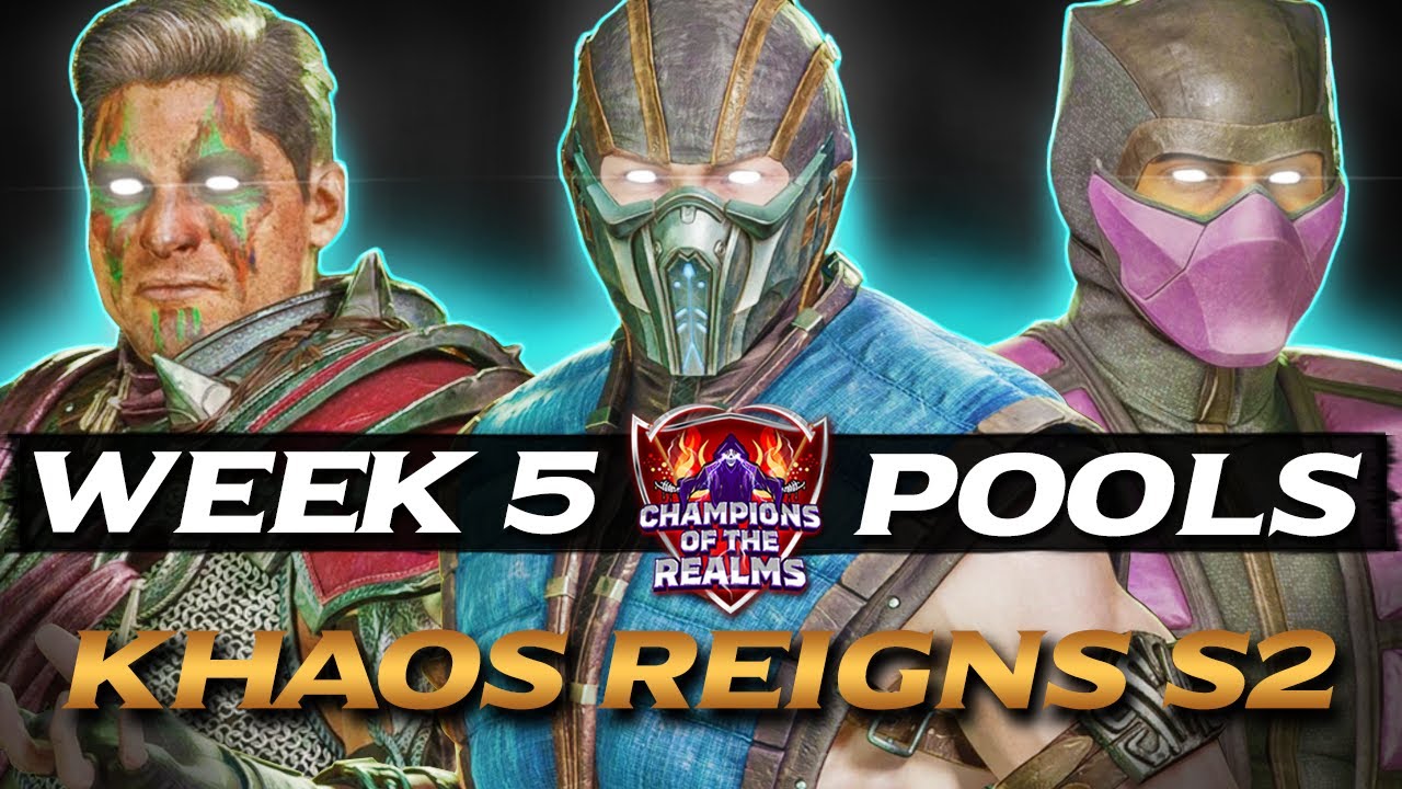 COTR Khaos Reigns S2 WEEK 5 POOLS 🔥 INSANE MK1 Matches! | Mortal Kombat 1 Tournament