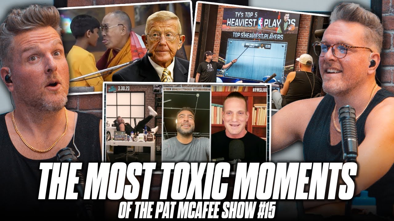 An Hour Of The Most Toxic Moments From The Pat McAfee Show | Part 15
