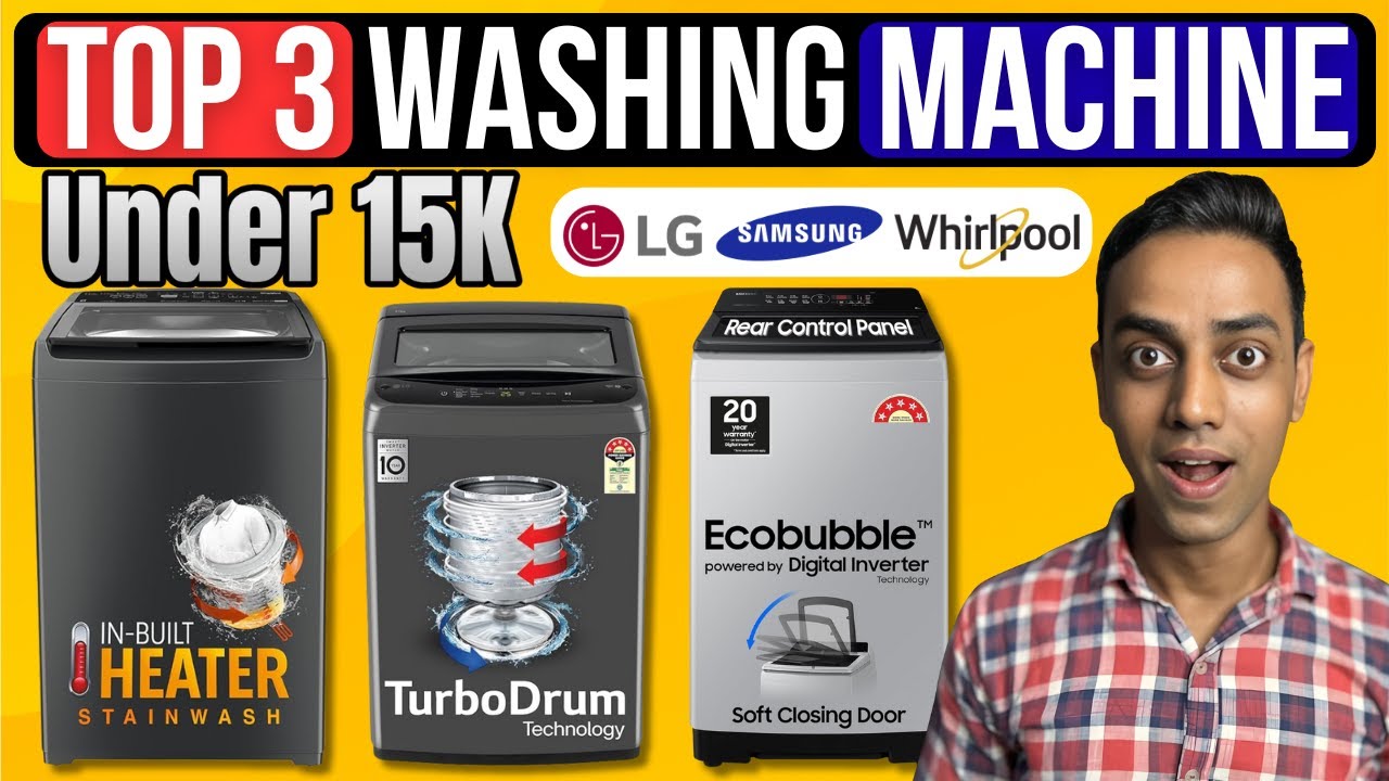 [ Top 3 ] Best Washing Machine 2025 | Best Washing Machine Under 20000