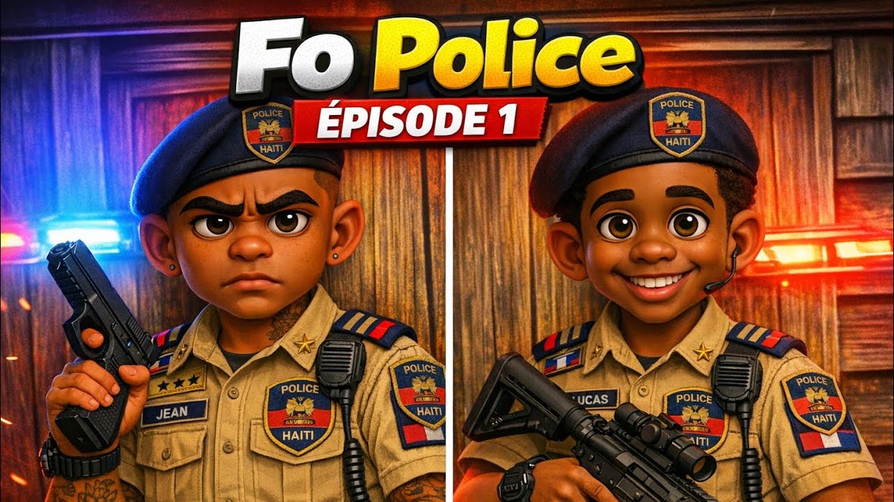 FO POLICE ÉPISODE 1 FEYTON TIKOMIK EN KREYOL 3D CARTON  Tipolo @ tiTony 