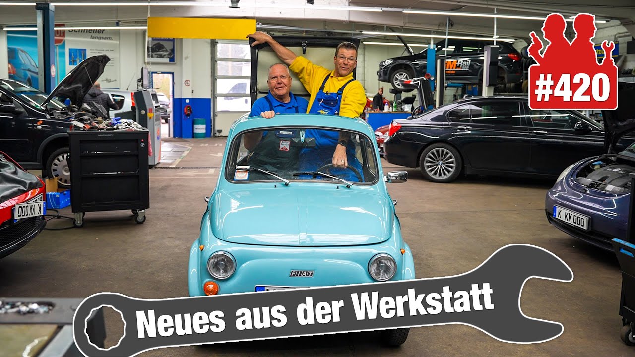 Kein Licht am Ende des Fiat 500? 💡🙈 & Kaputte Spurstangenköpfe! Oldtimer (1975) mit Problemen