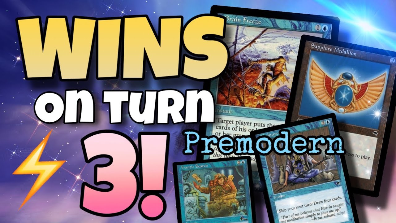 Blue Storm is INSANE in Premodern!