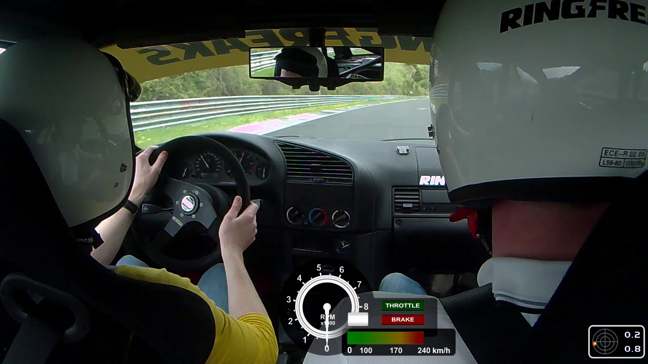 Fun Nordschleife BTG lap in the Ringfreaks E36 325