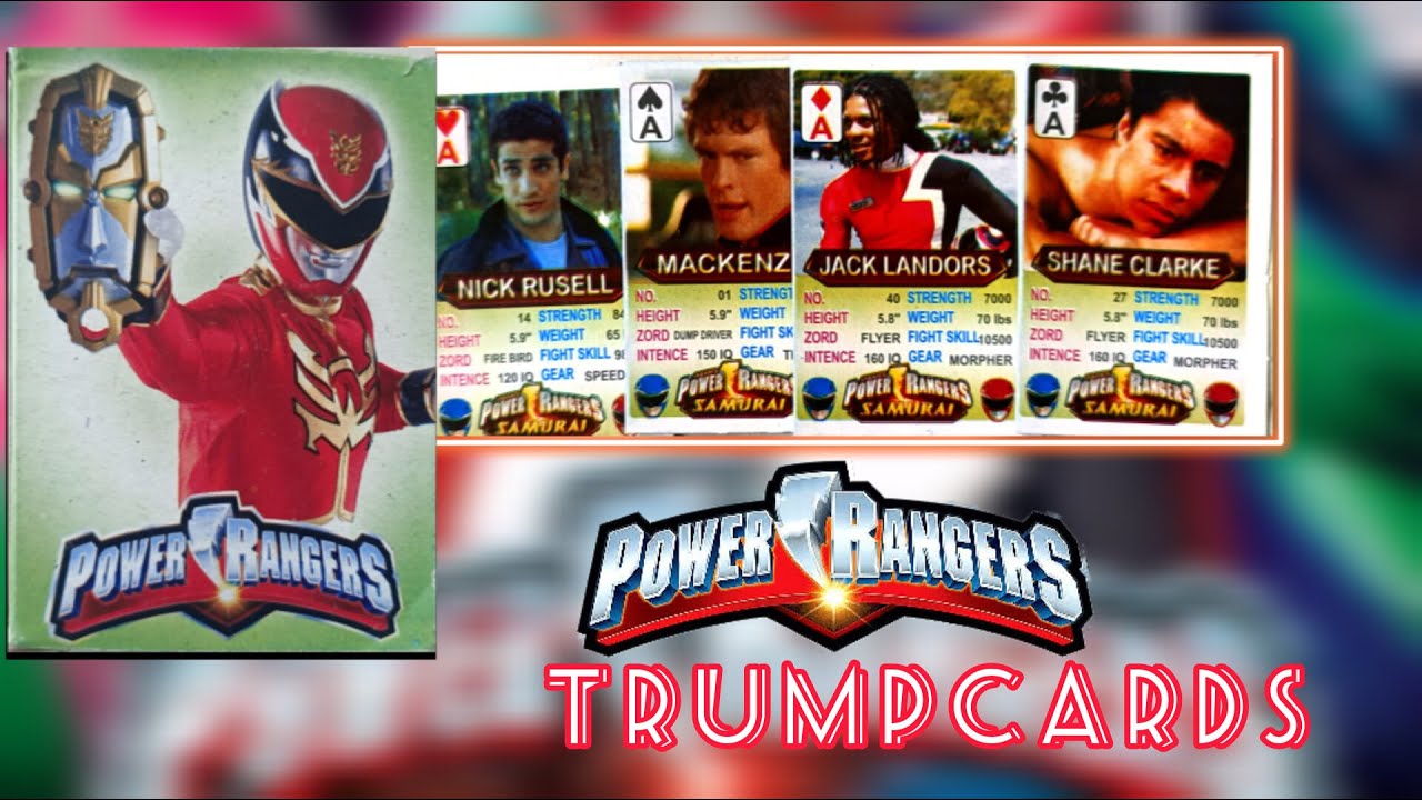 POWER RANGERS Trump Cards ⚡ || REVAMPED!
