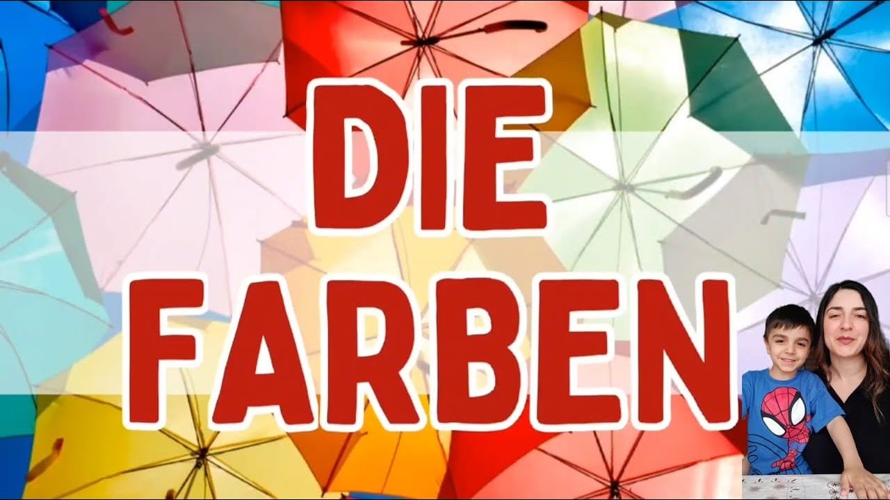 Die Farben / Almanca Renkler / #deutschlernen