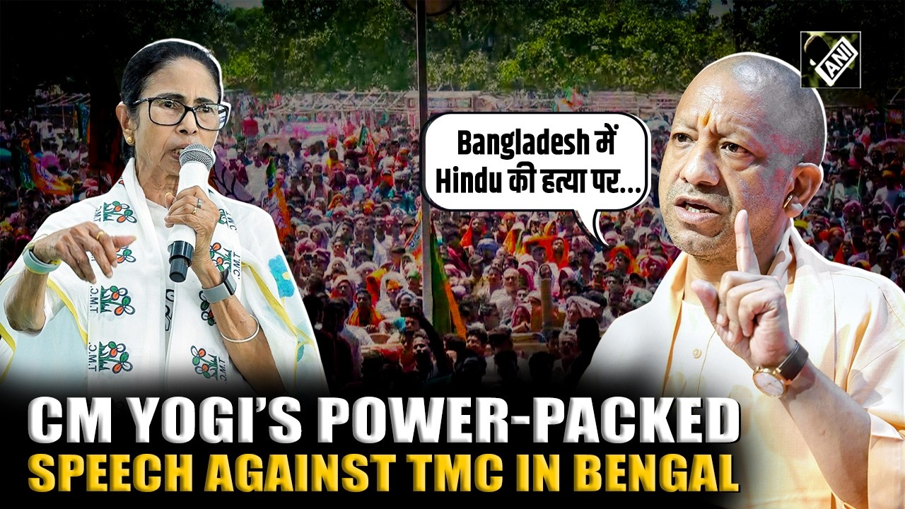 &ldquo;Bangladesh में Hindu की हत्या पर&hellip;&rdquo; UP CM Yogi Adityanath all-out attack on CM Mamata Banerjee