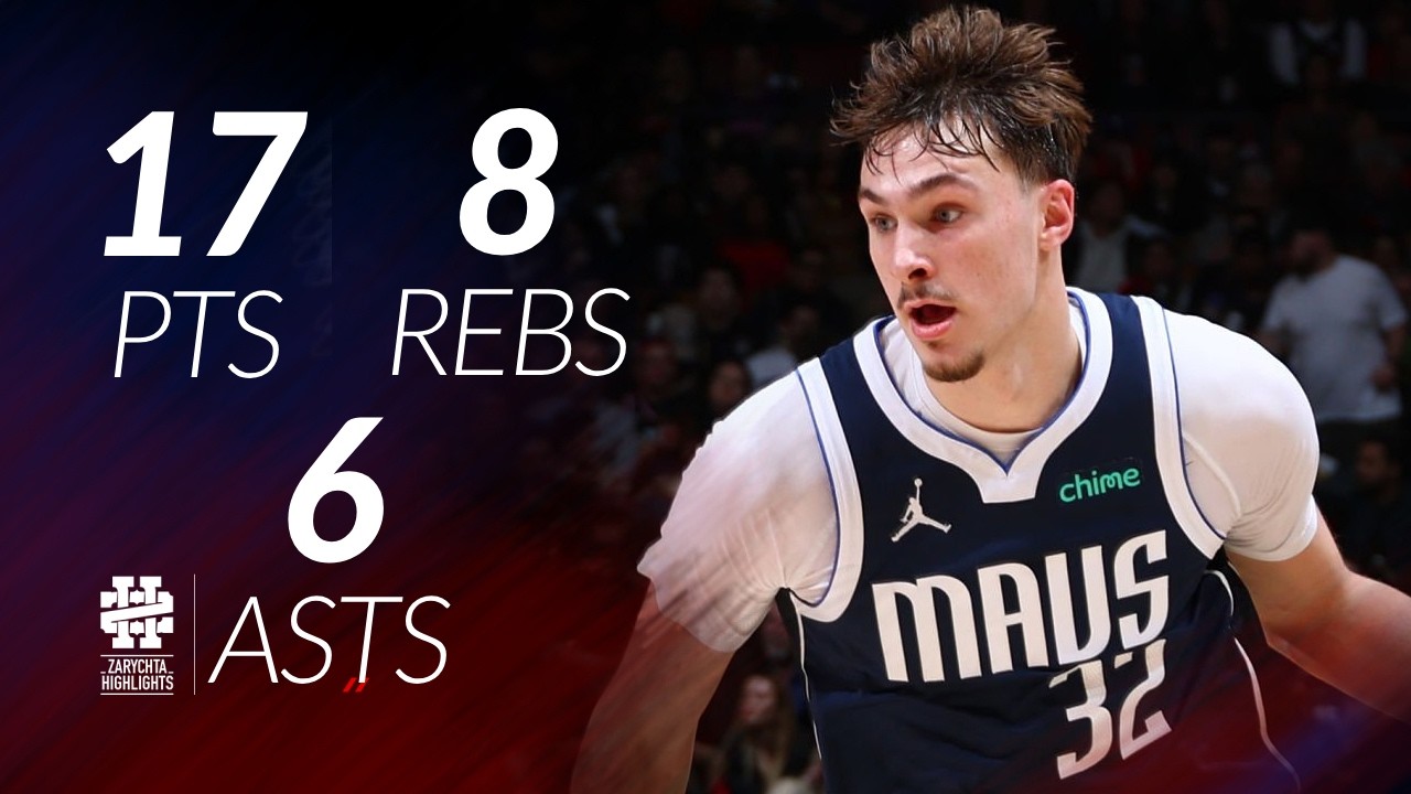 Cooper Flagg 17 pts 8 rebs 6 asts vs Raptors 25/26 season