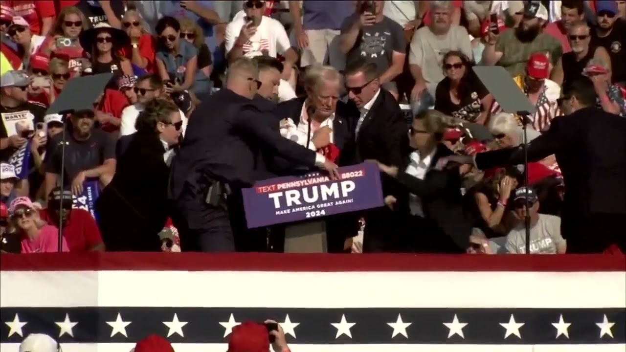 RAW VIDEO: Shots fired at Trump rally in Pennsylvania