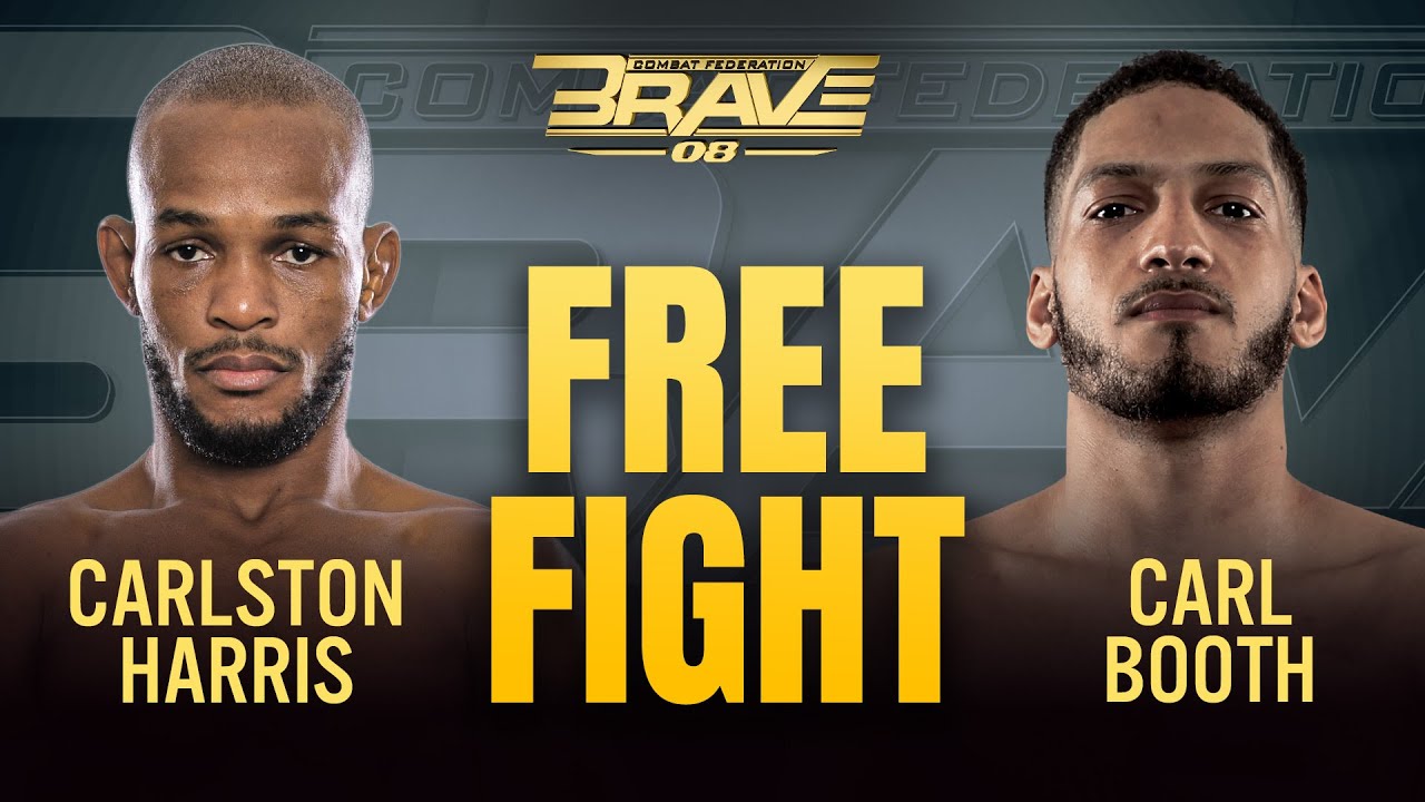 Carlston Harris vs Carl Booth | Full Fight | BRAVE CF Welterweight Championship