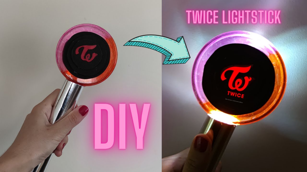DIY Twice Lightstick  / twice lighstick diy