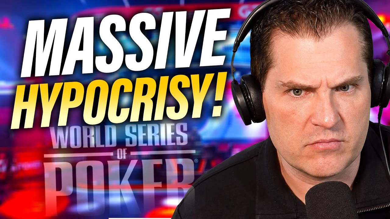 Два скандала на WSOP &mdash; одно огромное лицемерие