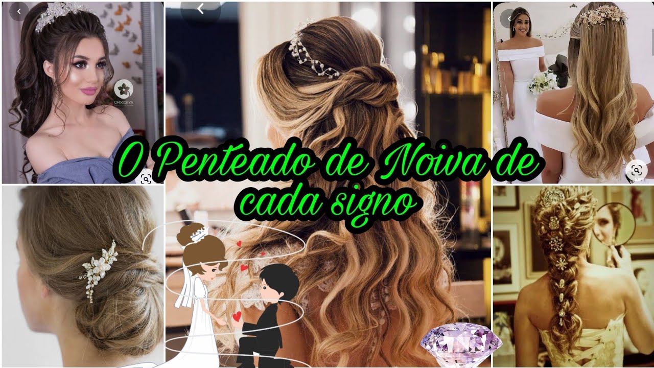 O Penteado de Noiva de cada signo - Mundo dos Signos