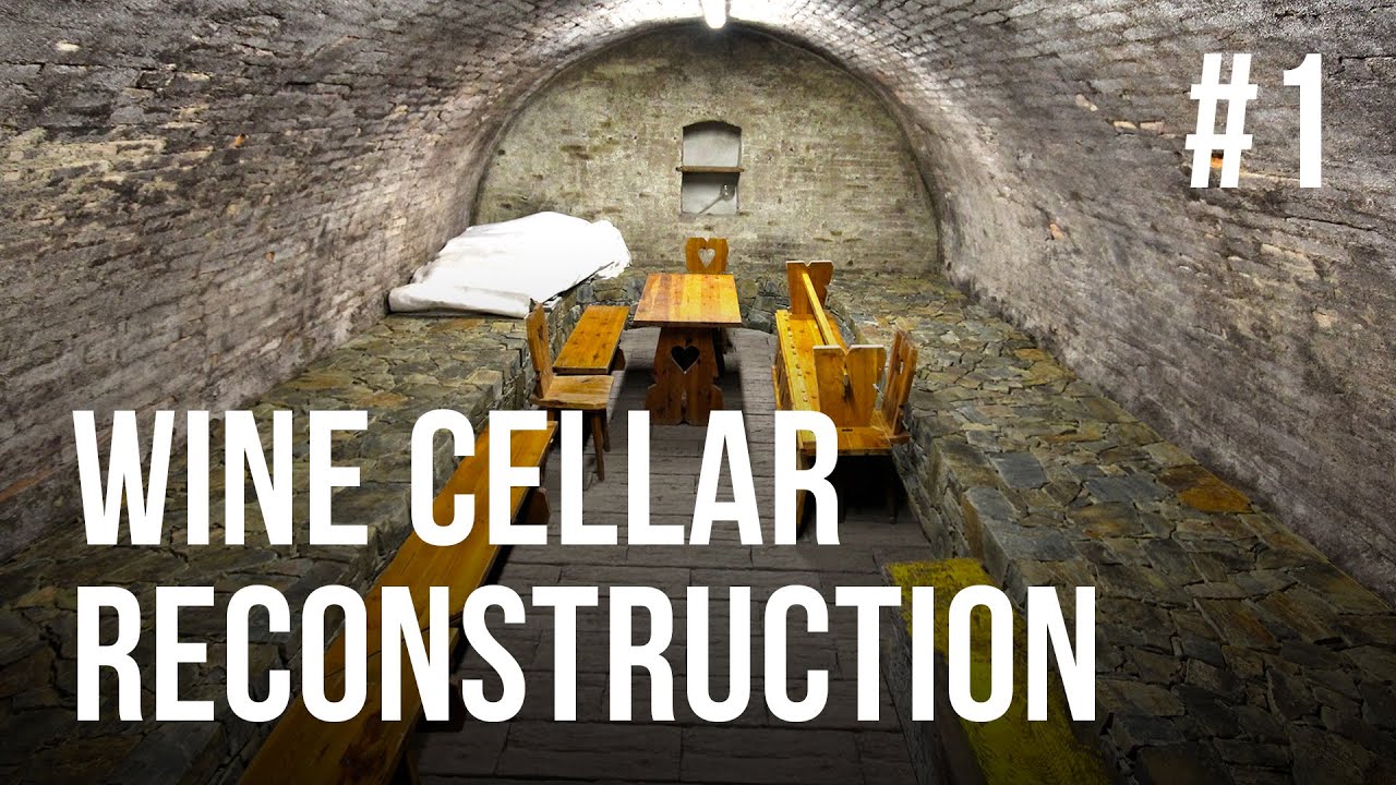 Winecellar reconstruction - Part #1 | From zero to wine progression