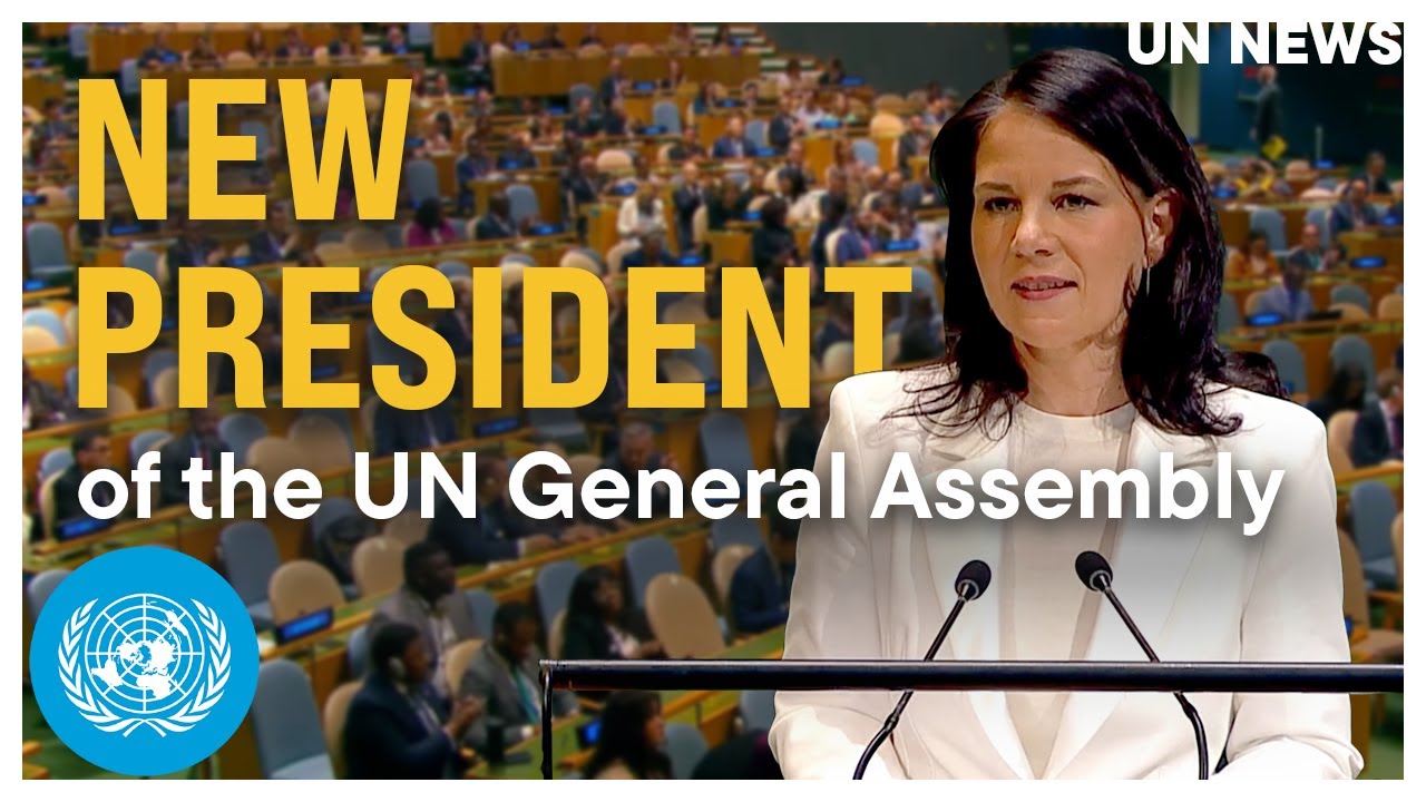 Annalena Baerbock Elected to Lead 80th UN General Assembly | United Nations