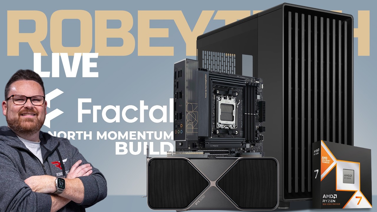 Fractal North Momentum PC Build | 9800x3D RTX 5080 Setup