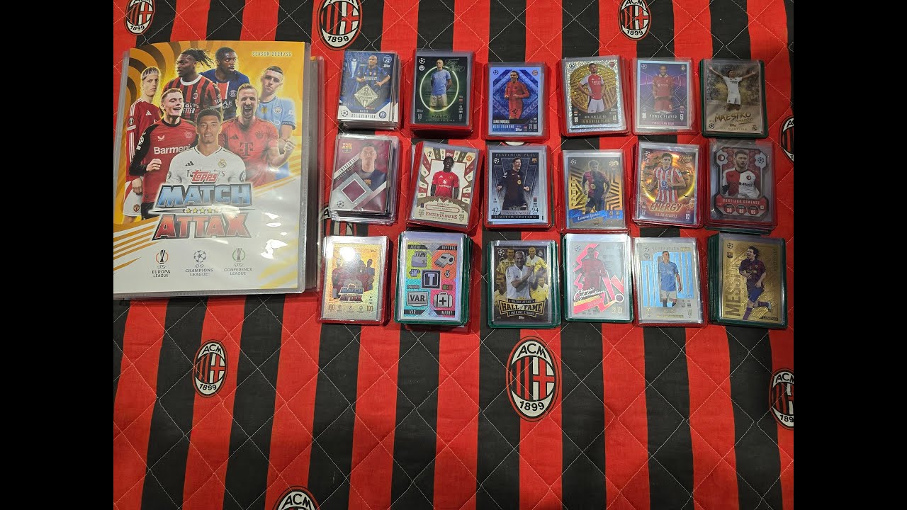 HIT!!! TOPPS MATCH ATTAX 24/25 - AKTUALIZACJA KOLEKCJI - PREZENTUJĘ EKSKLUZYWNE KARTY I LIMITKI !!!