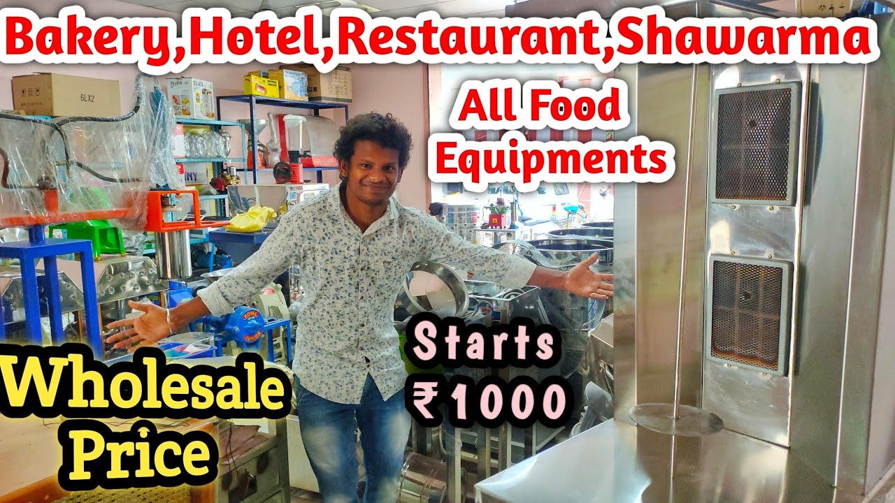 Cheapest All Food Machineries |  Idly to Shawara Food Equipments Lowprice | Wholesale Price Machines