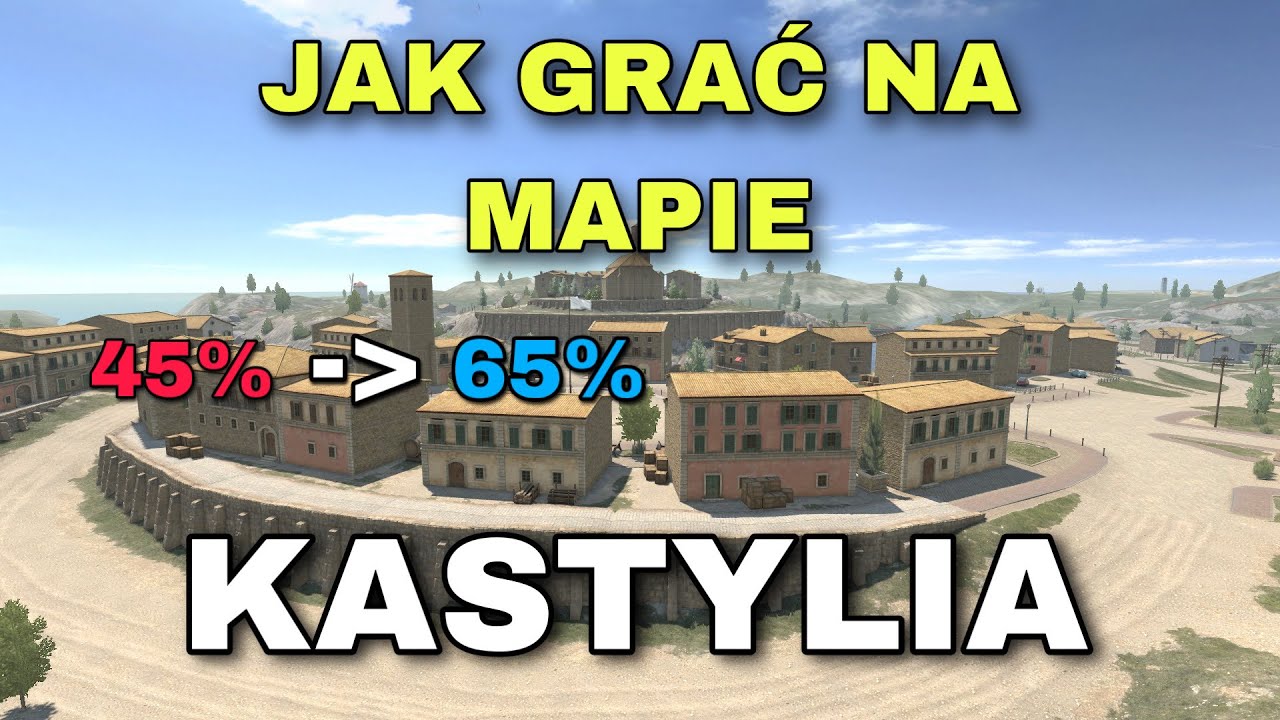 JAK GRAĆ NA MAPIE KASTYLIA | POZYCJE STARTOWE | PORADNIK WOT BLITZ