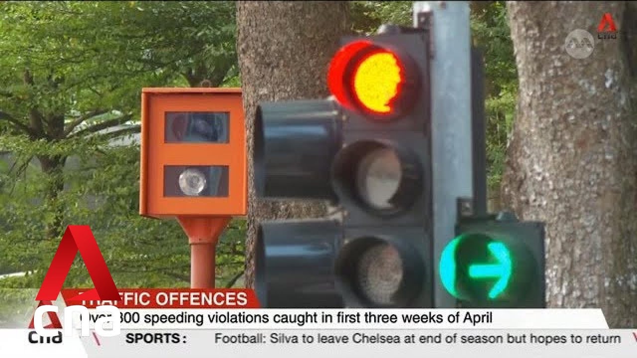 Over 800 speeding violations caught by red-light cameras; penalties to be raised for some offences