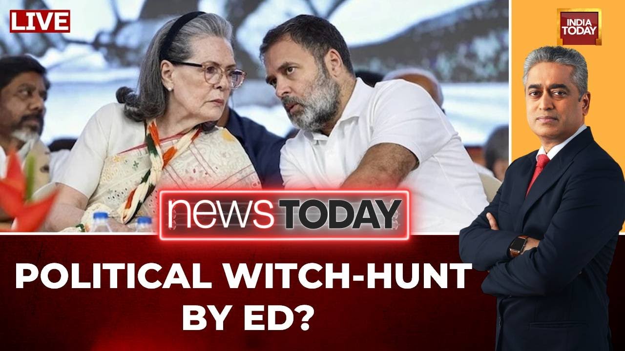 News Today With Rajdeep Sardesai | National Herald Case News | Bhaichung Bhutia On Messi Mania