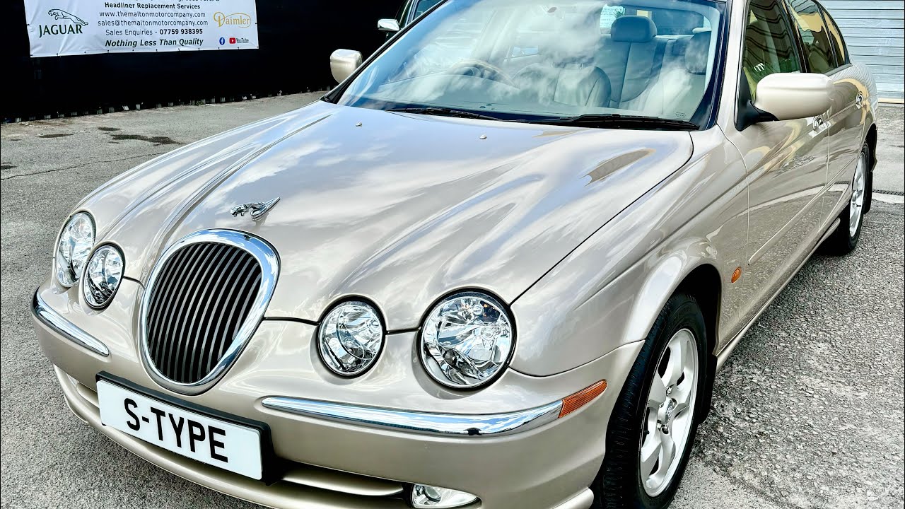 НЕВЕРОЯТНО! Jaguar S-Type 3.0 V6 1999 года, автоматическая коробка передач, пробег всего 30 тыс. ...