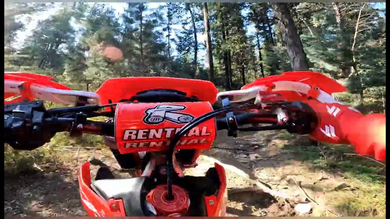 Enduro in Greece Honda crf300rx