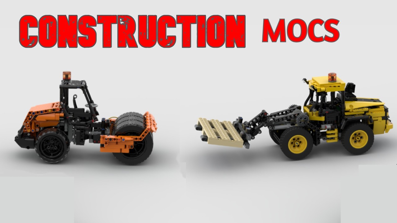 3 crazy Lego technic construction MOCs
